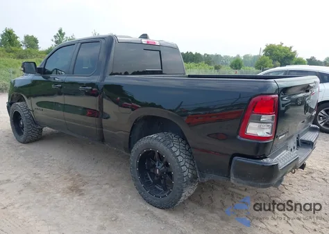 2022 Ram 1500 Big Horn 4X4 6'4 Box from USA, damaged, VIN 1C6SRFBT0NN163046